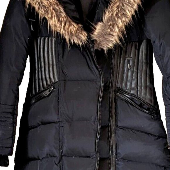 SEDUCTIONS Women's Winter Jacket City Parka Puffer High Neck Layered Hoo… - Picture 4 of 13